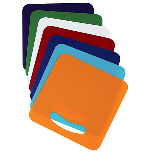Additional Image 1 - a stack of colorful cutting boards