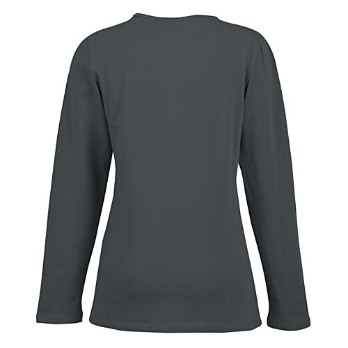 Additional Image 2 - a black long sleeved shirt