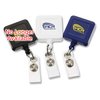 View Image 2 of 4 of Economy Square Retractable Badgeholder - Opaque