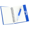 View Image 2 of 2 of Times Spiral Notebook with Pen - Translucent