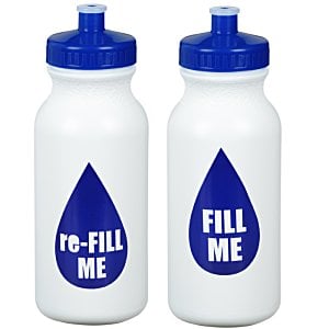 Additional Image 2 - a couple of white water bottles