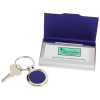 View Image 4 of 10 of 2-in-1 Keychain/Business Card Holder Set