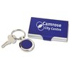 View Image 2 of 6 of Key Tag / Business Card Holder Set-Closeout Colour