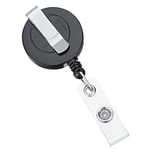 Additional Image 1 - a black and white badge holder