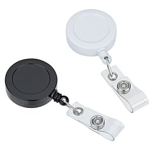 Additional Image 3 - a black and white badge holders