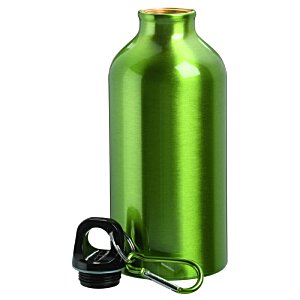 Additional Image 1 - a green water bottle and a clip