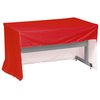 View Image 2 of 2 of Open-Back Fitted Full-Colour Table Throw - 4 Ft