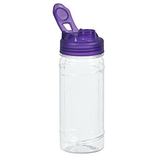 Additional Image 2 - a plastic bottle with a purple lid