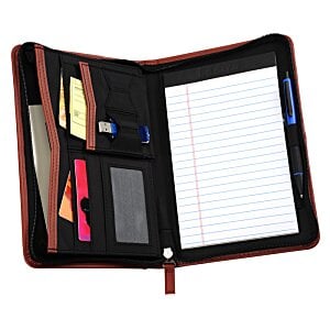 Additional Image 3 - a black and red binder with a white paper inside