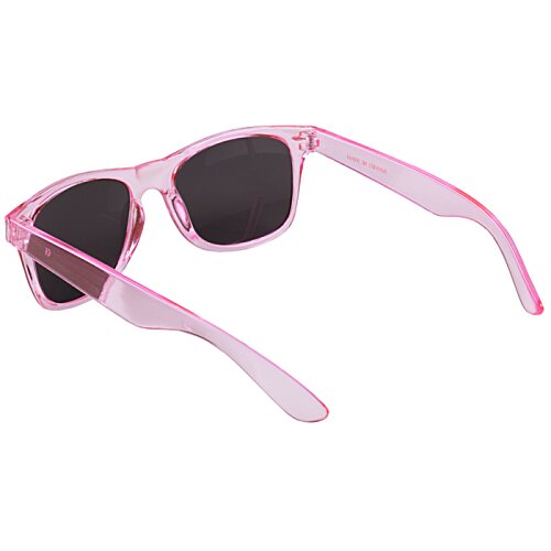 Additional Image 1 - a pink sunglasses with black lenses
