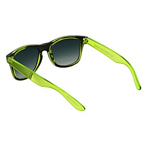 Additional Image 1 - a pair of sunglasses with green lenses