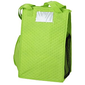 Additional Image 3 - a green bag with a white label