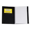 View Image 4 of 5 of Business Card Notebook with Pen - Opaque