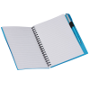 View Image 4 of 6 of Business Card Notebook with Pen - Translucent