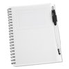 View Image 2 of 3 of Business Card Notebook with Stylus Pen - Opaque