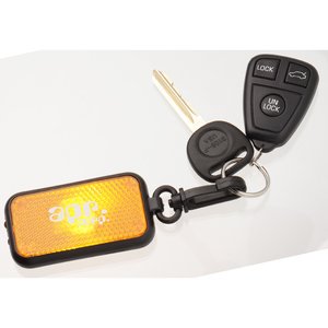 Additional Image 1 - a key chain with a yellow rectangular object