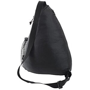 Additional Image 2 - a black backpack with straps