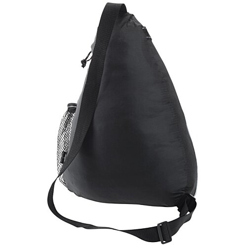 Additional Image 2 - a black backpack with straps