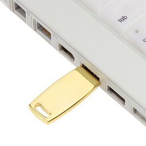 Additional Image 1 - a usb flash drive plugged into a laptop