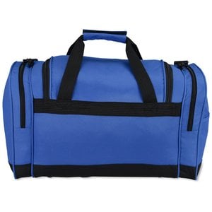 Additional Image 1 - a blue and black duffel bag