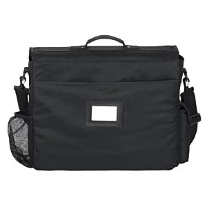 Additional Image 2 - a black bag with a white label