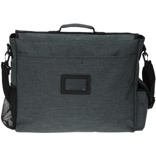 4imprint Heathered Business Attache - Screen Image 1 of 2