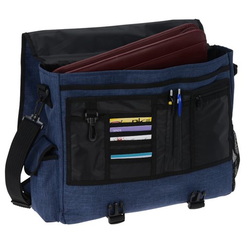 4imprint Heathered Business Attache - Full Colour Image 2 of 2