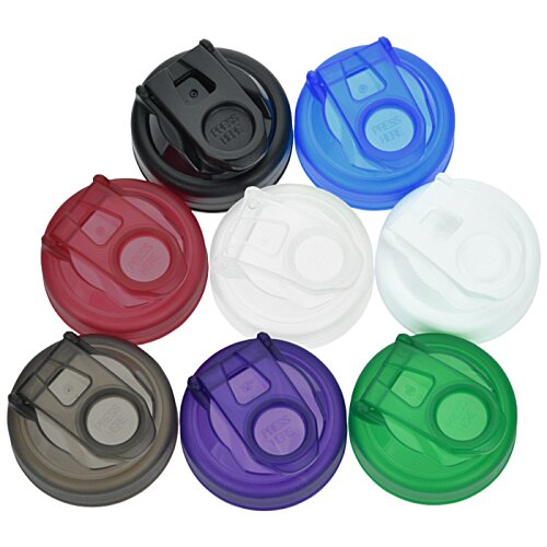 PolySure Inspire Water Bottle with Flip Lid - 24 oz. - Clear Image 1 of 2