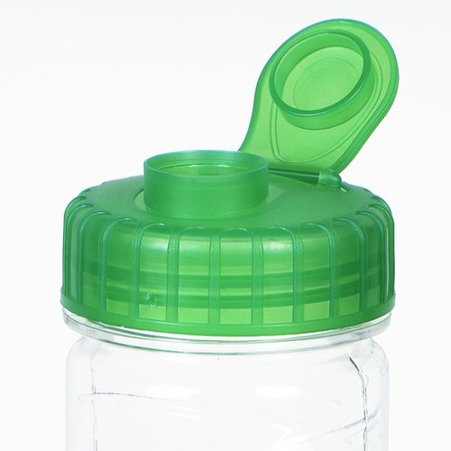 PolySure Inspire Water Bottle with Flip Lid - 24 oz. - Clear Image 2 of 2