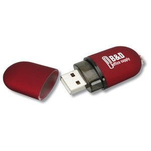 Additional Image 2 - a red usb flash drive