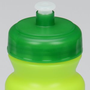 Additional Image 1 - a green and yellow plastic water bottle