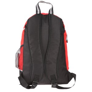Additional Image 1 - a black and red backpack