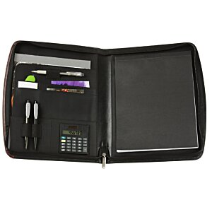 Additional Image 1 - a black folder with a pen and a marker