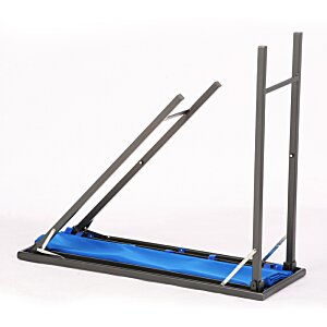 Additional Image 4 - a blue and black metal stand