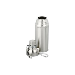 Additional Image 2 - a silver can with a black lid