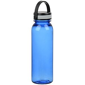 Additional Image 1 - a blue water bottle with a black handle