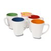 View Image 2 of 2 of Two-Tone Square Mug - 12 oz.- Closeout