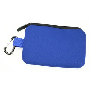Additional Image 2 - a blue zippered bag