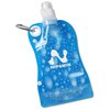 View Image 4 of 4 of Folding Water Bottle - Water Drop - 13.5 oz. - 24 hr
