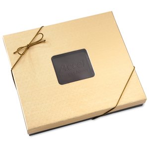 Additional Image 1 - a brown box with a black square on it
