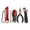 a group of tools on a white background