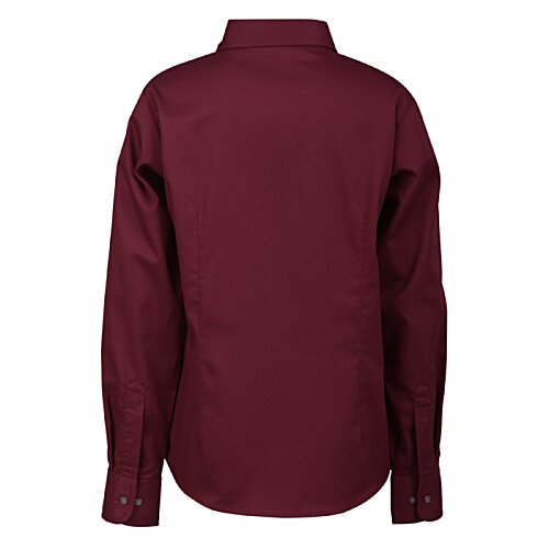 Additional Image 1 - a back of a red shirt