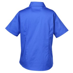 Additional Image 1 - a blue shirt on a white background