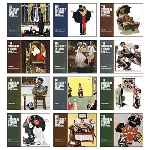 The Saturday Evening Post Calendar - Stapled Image 1 of 1
