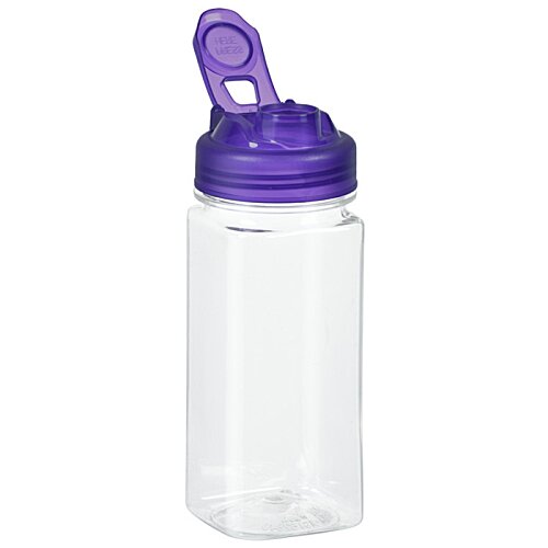 Additional Image 2 - a plastic bottle with a purple lid