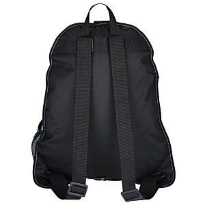 Additional Image 1 - a black backpack with straps