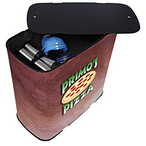 Additional Image 3 - a brown box with a black lid