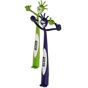 Additional Image 1 - a green and blue toothbrush