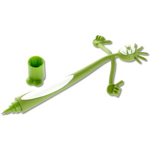 Additional Image 2 - a green toy object with a small piece of plastic