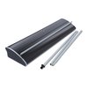 Additional Thumbnail Image 2 - a black rectangular object with a silver object on it